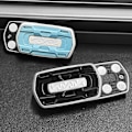 Miniatyrbild 3 av 6: Magnetic Sound Range Slider Fidgets Toy Avkopplande Dekompressionsleksak För Kvinnor Män Red