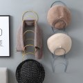 Miniatyrbild 9 av 10: Cap Hatthållarställ Hem Stapelbar Organizer Förvaringsdörr Garderob Hängare Hållare Single  Behind White Door