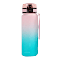 Miniatyrbild 1 av 8: 500ml/650ml/1000ml sportvattenkopp i plast Multifunktionell återanvändbar vattenkopp för fitness Pink Green 1000ml
