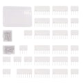 Miniatyrbild 6 av 7: DIY Knit Blocking Comb Professionell Böjd Stickad Blockers Set Multipurpose Crochet Blocking Tool