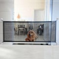 Miniatyrbild 5 av 11: Hushållens Magic Dog Gate justerbar bredd Pet staket trappa skyddsnät White 72*100cm