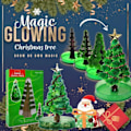 Miniatyrbild 2 av 10: Magic växande julgran Magic växande söt julgran Roliga pedagogiska och festleksaker White
