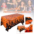 Miniatyrbild 2 av 10: Halloween tema bordsduk bakgrund vägg täcker för halloween fest event dekoration Red Snowman