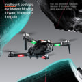 Miniatyrbild 7 av 11: Vikbar trippelkamera antenn-drönare 360° Rollover Quadcopters kameraleksaker för inomhus utomhus Carbon 6K 3B