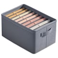 Miniatyrbild 1 av 11: Garderob Förvaringslåda Byxor Skjorta Förvaringslåda Inbyggd PP-bräda Fack Kläder Finishing Box Large 7 Grid