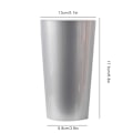 Miniatyrbild 1 av 6: Självbevattnande kruka Violet Pots Lazy Flower Pot Automatisk bevattning Kruka Blomkruka Silver S