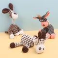 Miniatyrbild 4 av 10: Pet Dog Bittålig plyschleksak Multifunktionell hundtuggleksak Rolig interaktiv hundleksak Cows