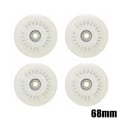 Miniatyrbild 5 av 9: 4st Flash Inline Skate Wheels 90A LED Lighting Skating Wheels 80 76 72 68 Green 80mm