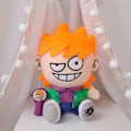 Miniatyrbild 5 av 6: Cool Eddsworld Makeship Plyschleksak Mjuk Bekväm PP Bomull Kramdocka För Barn Pojke Flicka 160G