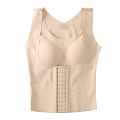 Miniatyrbild 3 av 10: Kvinnor Andas Shapewear 4 i 1 främre spänne bröststöd bröststöd väst Black L