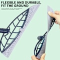 Miniatyrbild 6 av 11: Multifunktionell Magic Broom Infällbar golvsopare för fönsterputs av glas Gray