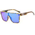 Miniatyrbild 1 av 11: UV400 Solglasögon för Män Kvinnor Snygga Unisex Solskydd Glasögon Körning Wrap Around Anti-Glare Ögonkläder C