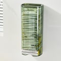 Miniatyrbild 4 av 11: Väggmonterad Underkläder Förvaringslåda Hängbar Transparent BH Case Green