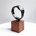 Miniatyrbild 3 av 11: C-formad Watch Display Stand Multipurpose Armband Armband Förvaringsställ för hemmet Black