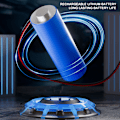 Miniatyrbild 10 av 11: Automatisk vattenspruta leksak med färgglad LED-lampa bärbar rolig elektrisk vattenleksak för pojkar flickor Standard Blue