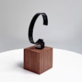 Miniatyrbild 11 av 11: C-formad Watch Display Stand Multipurpose Armband Armband Förvaringsställ för hemmet Black