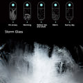 Miniatyrbild 4 av 10: Globformad Storm Glasflaska Väderstation Desktop Väderprognos Transparent Glas Storm Ball Heminredning D