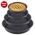 Miniatyrbild 4 av 10: 6/7/8/9 tum non-stick pizzapanna ugn Bakplåtar Tårtform Mikrovågsugn Form Tallrik Köksredskap 9inches