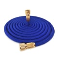 Miniatyrbild 1 av 10: Expanderbar trädgårdsslang Styrka Slitstark Lätt läckagetät vattenslang för utomhusbruk Blue 25FT-7.5M Extended