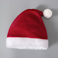 Miniatyrbild 5 av 9: Babyflicka Julkläder Set Långärmad Bell Bottom Sammet Jultomten Cosplay Kostym Rekvisita Red 110cm