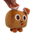 Miniatyrbild 7 av 11: Söt Big Games Katt plyschleksak Mjuk katt husdjursimulator Fyrkantig djurplyschleksak Three-piece Set