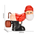 Miniatyrbild 10 av 11: Christmas Funny Santa elektriska bubblor maskin leksak bärbar stor kapacitet bubbelblåsare för pojke flicka 1pc