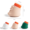 Miniatyrbild 9 av 10: Silikontvätt skurborste Flerbrukshushållskläder Tvättborste skurborste för kläder Underkläder Skor Pink