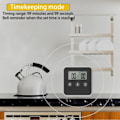 Miniatyrbillede 5 af 5: IC Digital termometer Mad temperaturmåler med timerfunktion sølv KUN almindelig sonde (INGEN termometer)