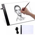 Miniatyrbillede 1 af 7: A4 LED Lysbord - Lysbord / Lysflade - Bærbar White Vit