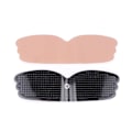 Pikkukuva 2 / 5: IC Kvinnor självhäftande axelbandslös BH Stick Gel Sexig Push Up Underw Nude A/B