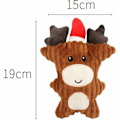 Miniatyrbillede 3 af 5: Julplyslegetøj til kæledyr fra IC Annan, søde juleserier, bidresistent tyggelegetøj til små og mellemstore hunde, model: Rådyr