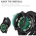 Miniatyrbillede 3 af 5: Kompatibelt Bumper Case til Samsung Galaxy Watch 6 Classic 47 mm, Bezel IC