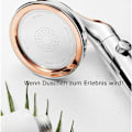 Miniatyrbild 5 av 5: IC Duschmunstycke Vattenbesparande Tryckhöjande Regndusch [Stopp-och-Gå-Funktion] Vridbar