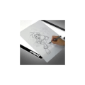 Miniatyrbilde 4 av 4: IG 1. A4 Justerbar Lysstyrke LED Lysplate, Oppladbart for