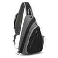 IC Slingväska för kvinnor män: Small Sling Backpack - Mini Shoulder B black