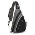 Miniatyrbillede 1 af 4: IC Slingväska för kvinnor män: Small Sling Backpack - Mini Shoulder B black