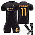 Miniatyrbilde 1 av 9: Real Madrid andre bortetrøye nr. 8 10 Modric 7 Winnie 5 Bellingham Ronaldo fotballuniform Size 11 socks twenty two#
