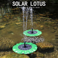 Miniatyrbillede 4 af 4: IC Solar fontæne udendørs pool flydende fontæne mini fontæne