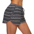 Miniatyrbilde 2 av 5: IC Urban CoCo, elastisk midjebukse for kvinner med Boho-print #6 #6 Stor