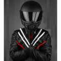 Miniatyrbillede 4 af 4: IC Premium motorcykelhandsker til mænd i læder med touchskærmfunktion Brun L