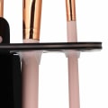 Miniatyrbild 5 av 5: 26-håls sminkborste Air Kosmetisk borste Torkställ för sminkborste Nagelborste Makeup Svart