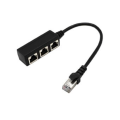 Pikkukuva 1 / 4: IG Ethernet-jakaja-sovitin, RJ45-verkkoadapteri 1