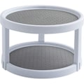 Miniatyrbilde 1 av 5: IC Roterende Organizer, Praktisk Roterende Krydderstativ for Kjøkken eller Skap, Multifunksjonell Roterende Organizer i Plast (Dobbelt Lag)