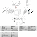 Miniatyrbilde 2 av 5: Reservedel Biologisk Filter CBF-350 Komplett sett med filtersvamper Filterskum
