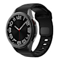 Pikkukuva 1 / 7: Silikoniranneke Samsung Galaxy Watch 6 Classic 47mm 43mm/4 classic 46mm 42mm Rannekoru Galaxy Watch 5/5pro 45mm/4/6 40mm 44mm Musta Black galaxy Watch 4 44mm