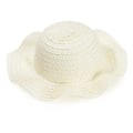 Pikkukuva 4 / 5: IC Barn Solhatt Flickor Sommar Ny Halmväska Cap Set Baby Travel Sun Khaki