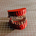 Miniatyrbillede 5 af 5: IC Tandprotesborrhållare Model Design Bit med 28 Bits Rød
