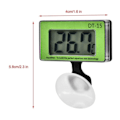 Miniatyrbilde 4 av 5: IC Akvariumtermometer, innebygd temperatursensor med høy presisjon