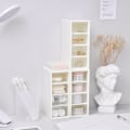 Miniatyrbild 2 av 5: IC Desktop Kosmetisk Förvaringslåda 4 Lådor Case Smal