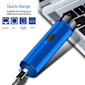 Miniatyrbild 4 av 5: IC Mini Elektrisk Rakapparat för Män Bärbar Elektrisk Rakhyvel Skägg USB Svart